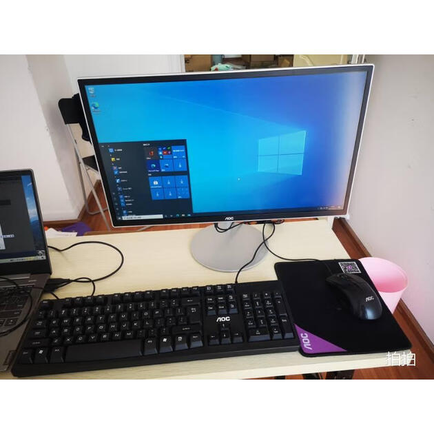 aocaio大师734215英寸高清办公一体机台式电脑intel四核赛扬j31608g