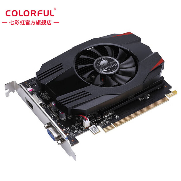 七彩虹colorfulgt1030730710黄金版2g游戏办公独立电脑显卡gt1030黄金