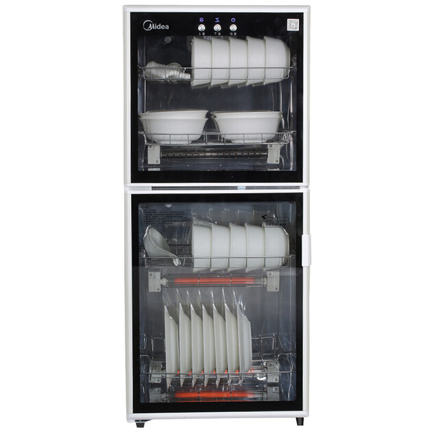 【京东转卖】美的(midea) 二星级 100系列独立双模立式消毒柜/碗柜100