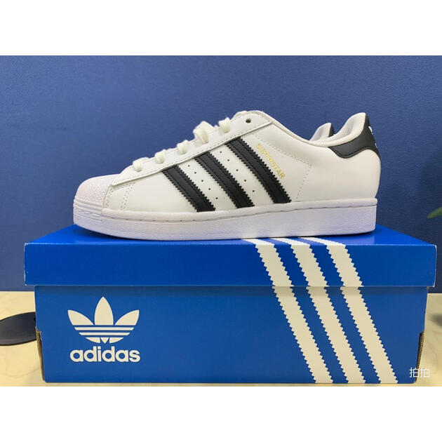 adidas 男女 三叶草系列 superstar金标贝壳头 运动 休闲鞋 eg4958 37