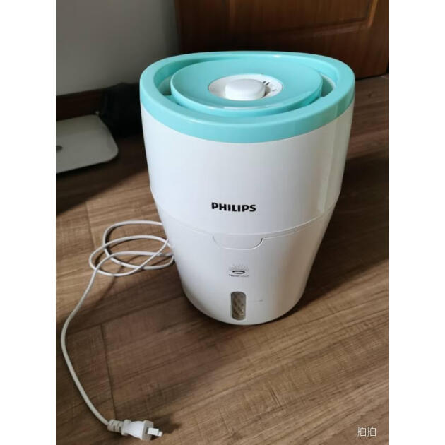 飞利浦(philips)加湿器 上加水 纳米无雾恒湿 静音办公室卧室家用加湿