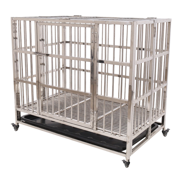 分类 美吉氏 不锈钢狗笼猫笼 大型犬中型犬小型犬狗笼子 金毛萨摩耶