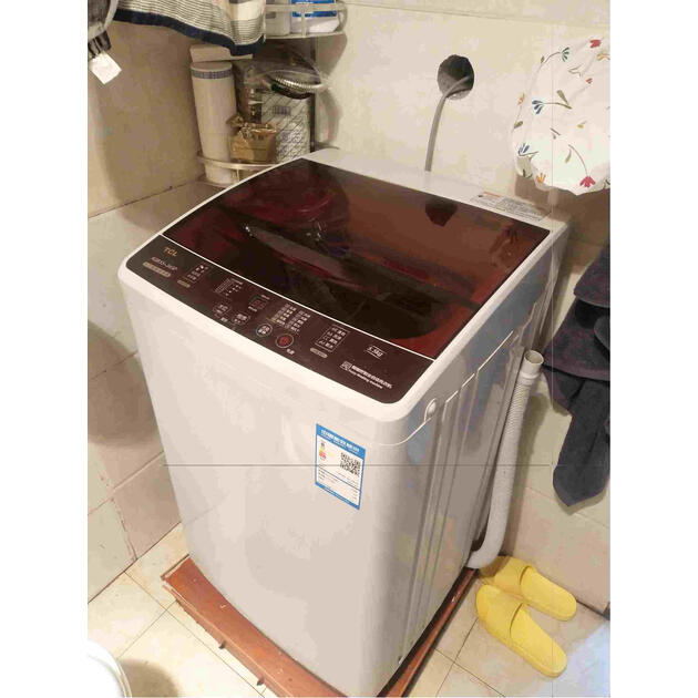 tcl xqb55-36sp 5.5公斤 全自动波轮洗衣机 一键脱水(亮灰色)