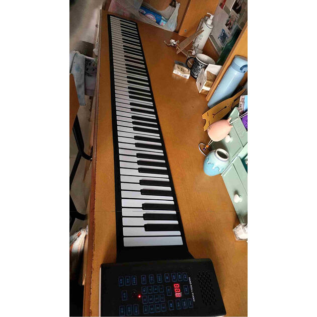 音格格yingege多仓发货音格格手卷钢琴便携式88键专业加厚版键盘电子