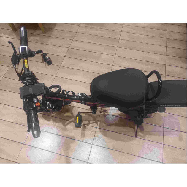 英格威电动自行车48v锂电池电瓶车 迷你便携折叠亲子电动滑板车单双人