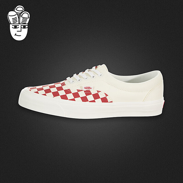 vans era crft 范斯男鞋 经典棋盘格帆布鞋 轻便滑板鞋 vn0a3wlrvpo