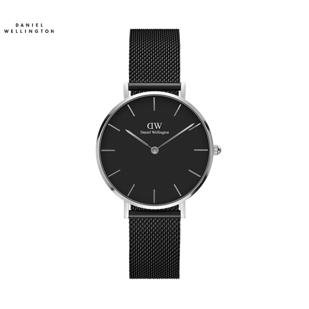 丹尼尔惠灵顿 (danielwellington)dw手表女 新款32mm石英手表银色盘