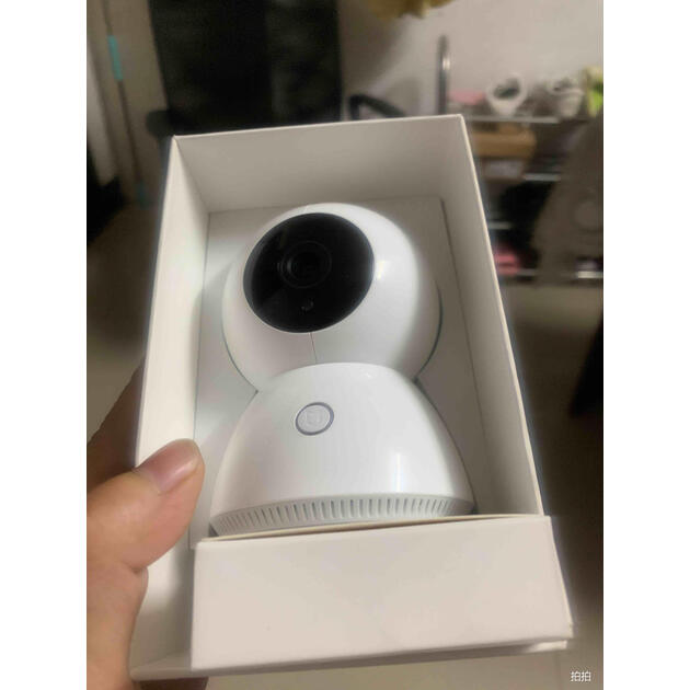 小米 米家 小白智能摄像机增强版 1080p高清360度全景拍摄ai增强移动