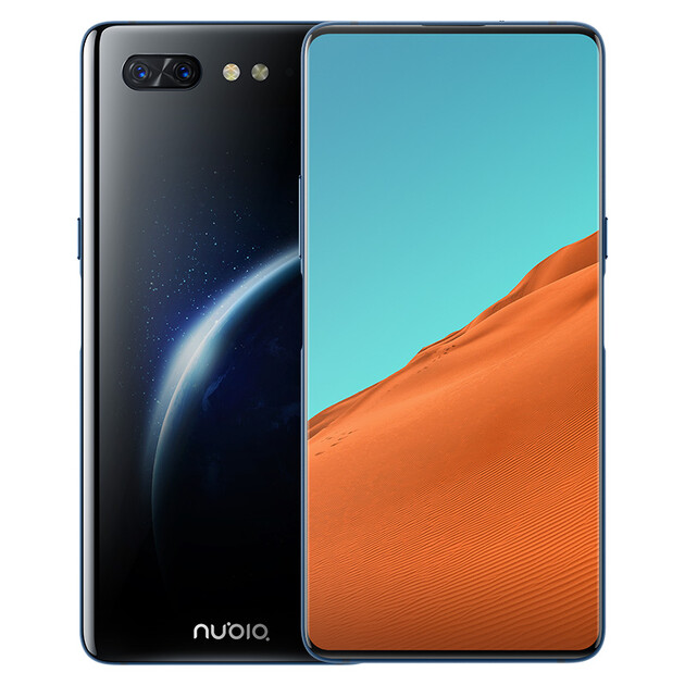 努比亚 nubia x 双面屏 深空灰 8gb 128gb 全网通 移动联通电信4g手机