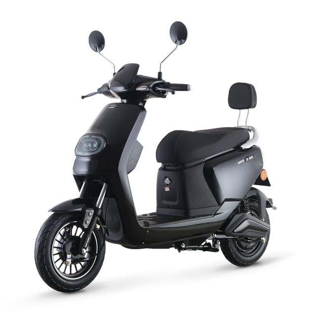 电动车 绿源电动车成人代步通勤电瓶车48v20ah电动轻便摩托车 hqp5