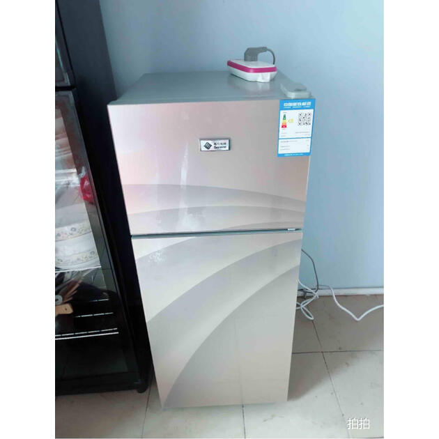 西泠电器(serene)132升 双门 小冰箱 家用宿舍租房两门电冰箱 冷藏