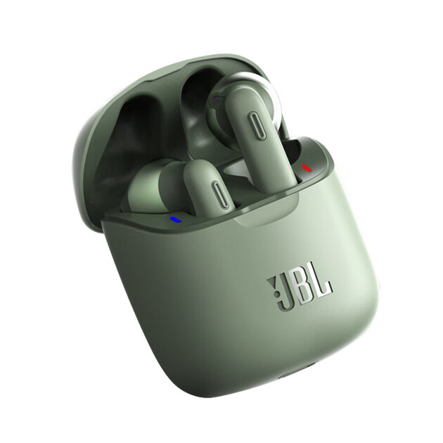 jbl tune220tws 真无线蓝牙耳机入耳式运动耳机立体声通话 绿色