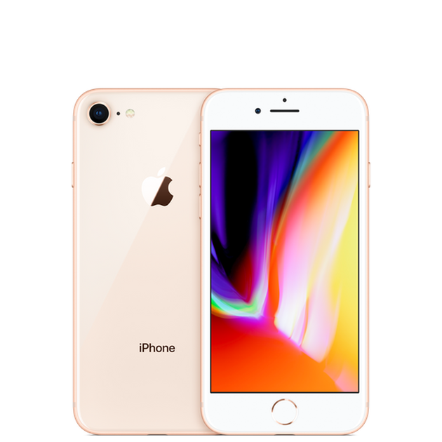 【已验机】apple iphone8 苹果8 金色 美版卡贴机 双网通4g 64g 靓机