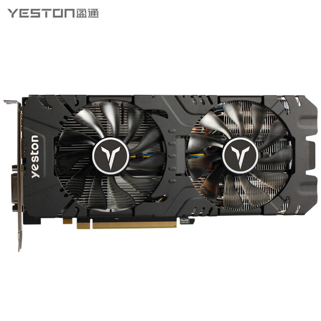 盈通(yeston) rx580-2048sp 8g d5 大地之神吃鸡独立游戏显卡