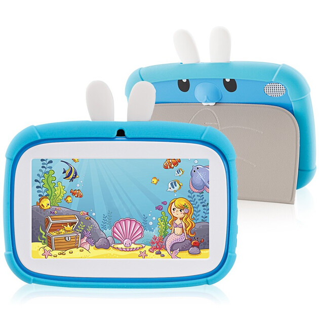 蓝精灵 儿童学习机 3-6岁幼儿学前学生点读机护眼平板电脑宝宝早教机