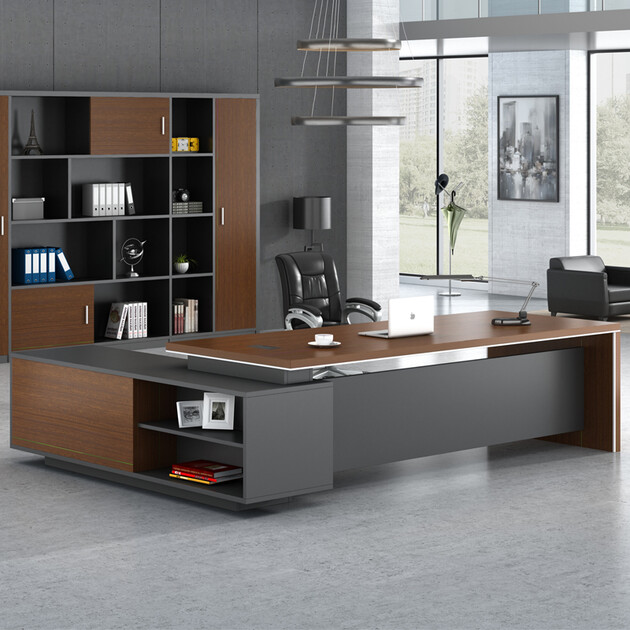 班台/班桌 【京东转卖】办公家具简约现代老板桌经理桌主管桌总裁桌大