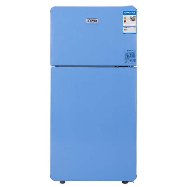 航天电器 108l升双门 迷你 小冰箱 家用 冷藏冷冻小型电冰箱 bcd-108