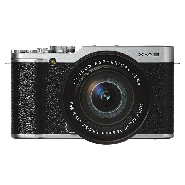 富士fujifilmxa2微单电套机xc1650ii经典银apsc自拍翻转屏wifixa2时尚