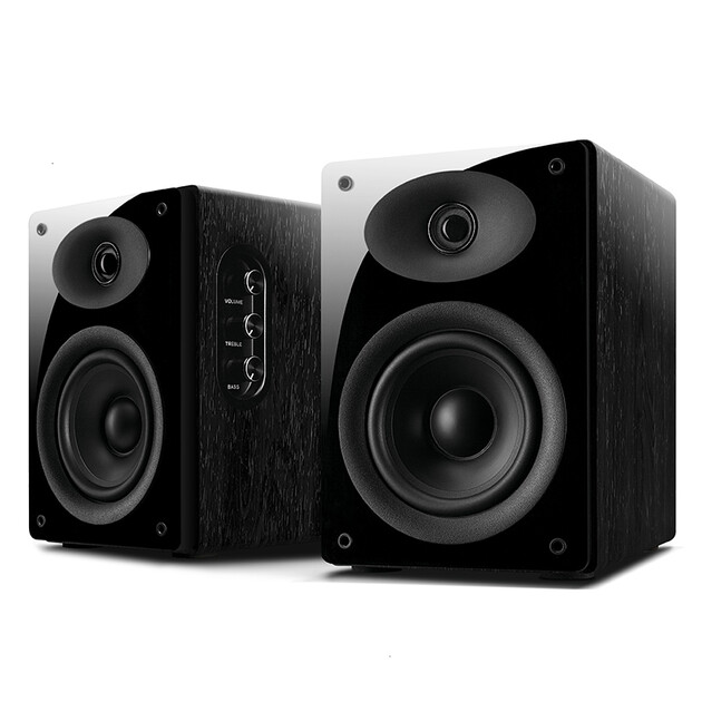 惠威(hivi)多媒体音箱 d1010 mkii 2.0声道 黑色