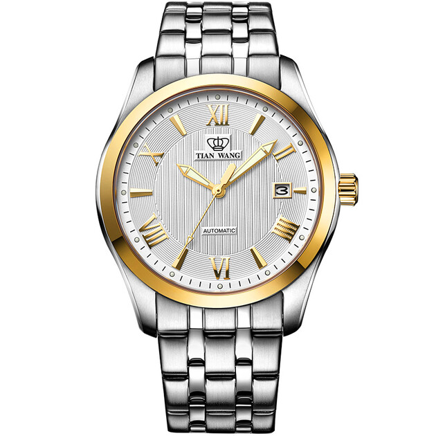 国表 【京东转卖】天王表(tianwang)手表 自动机械表男表金色gs568.