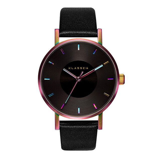 【京东转卖】【京东配送】klasse14手表男女情侣款 意大利时尚凹陷表.