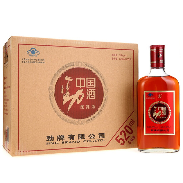其他 劲牌 中国劲酒 35度 520ml*6瓶 整箱装(新老包装随机发货)中国