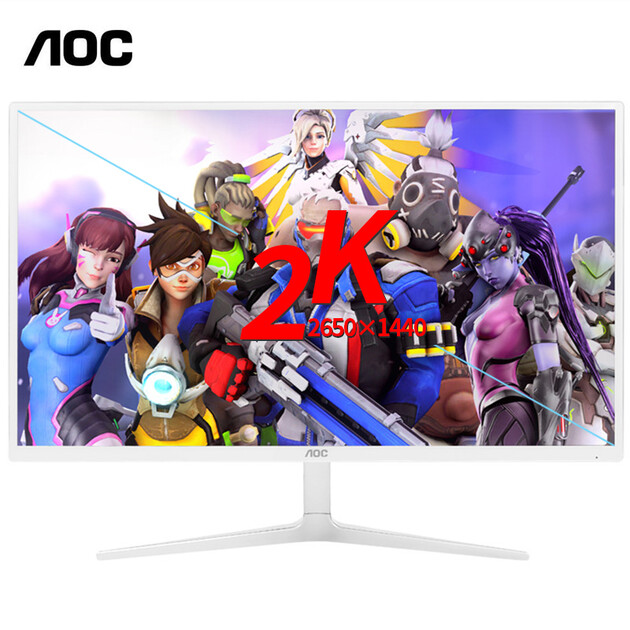 aoc 显示器q3208vwg 31.5英寸 2k高清电竞 ips不闪屏 电脑显示屏