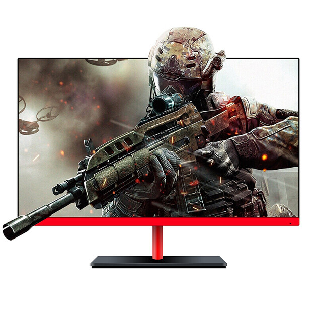 【京东配送】瀚仕达 24英寸曲面显示器/25英寸超薄细边框hdmi液晶电脑