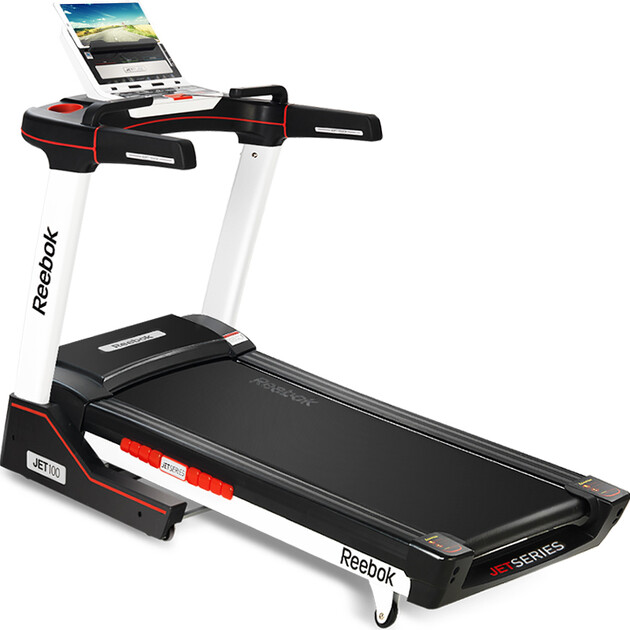 【京东转卖】锐步reebok跑步机家用静音折叠跑步机zr8 白色