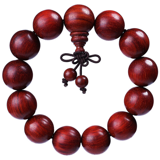 其他 【京东转卖】【铁心秒杀 不买后悔】鸡血紫檀木手串天然顺纹血檀