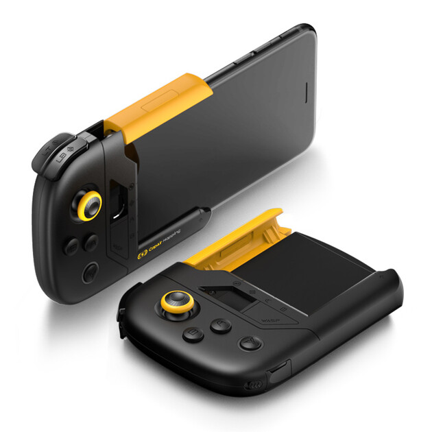 手柄/方向盘 【京东转卖】飞智黄蜂单手手柄n版 ios物理连接 原生游戏