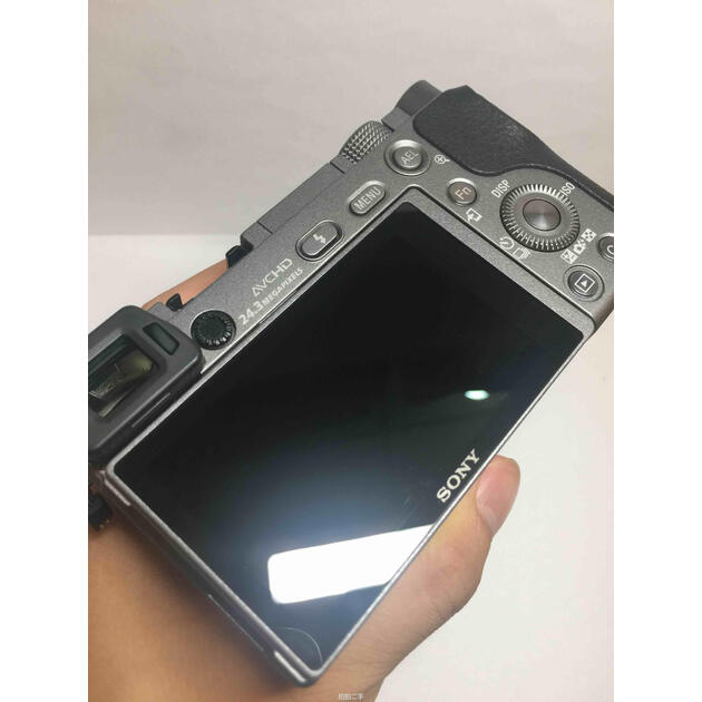 索尼sonyilce6000lapsc单镜头微单相机照相机石墨灰约2430万有效像素