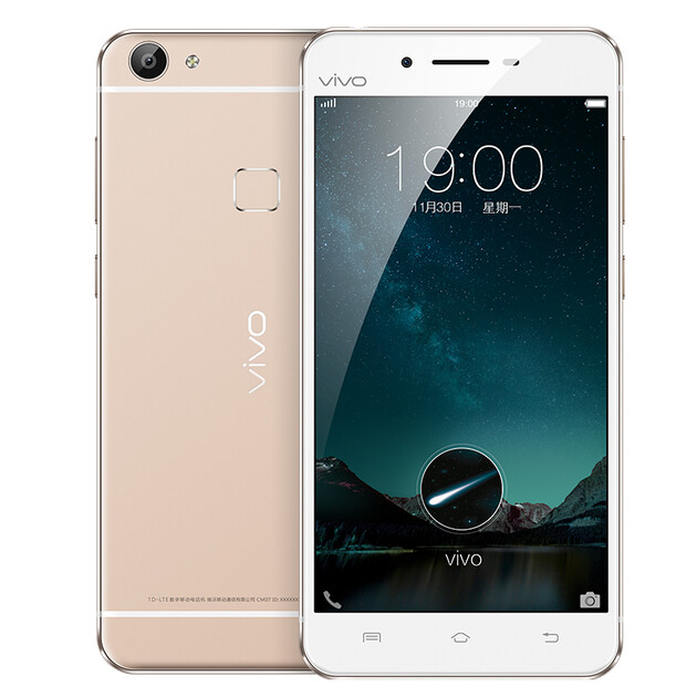 手机 vivo x6d 移动联通双4g手机 4gb 32gb 双卡双待 金色vivo x6d