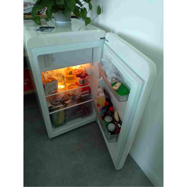 冰箱 【京东转卖】小吉(minij)121l复古迷你单门小冰箱 小型冷藏冷冻