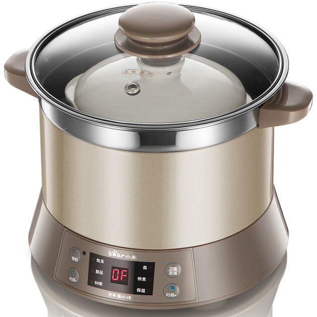 【京东转卖】小熊(bear)ddz-b12d1 电炖锅 电炖盅 双钢双炖.