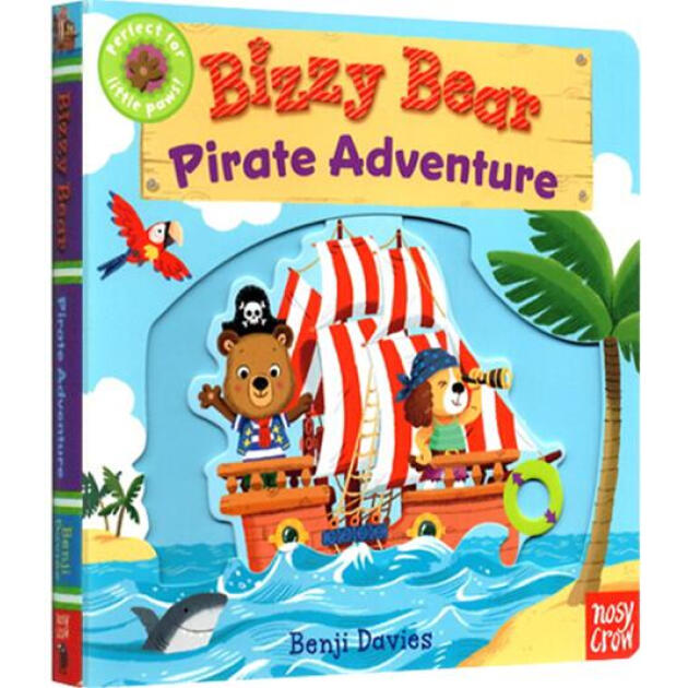 bizzy bear: pirate adventure [board books]