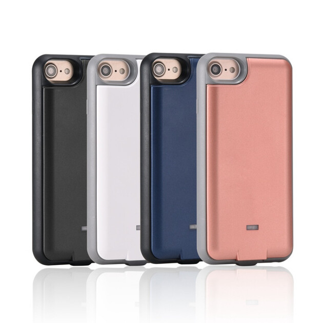 背夹电池移动电源适用于iphone766s充电宝银473000mah无线充版