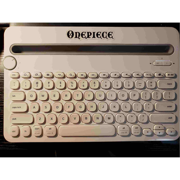 罗技(logitech)k480 多功能蓝牙键盘 白色