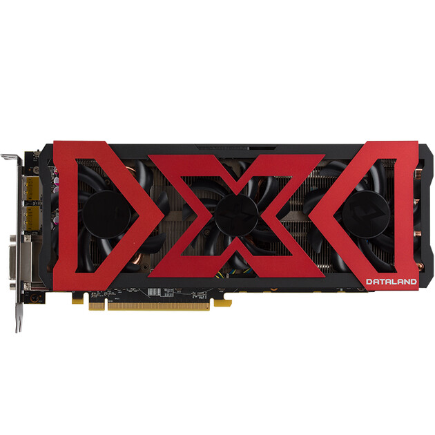 迪兰(dataland)rx 470 4g x-serial 1242/7000mhz 4gb/256-bit gddr5