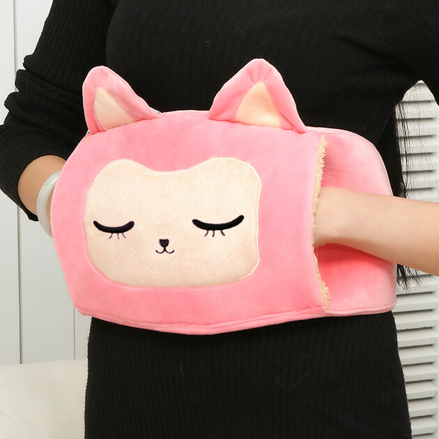 优水热水袋暖手宝暖宝宝充电暖水袋防爆电暖宝卡通暖腰宝电热宝暖宫暖