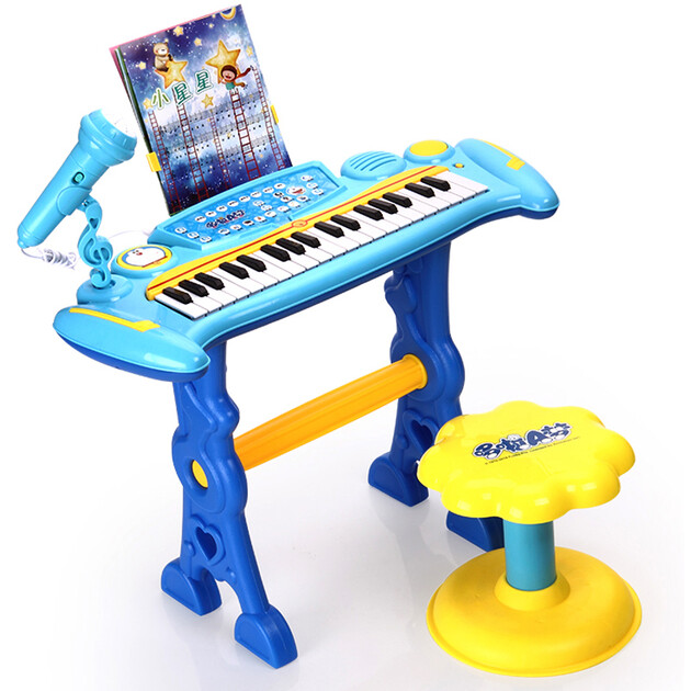哆啦a梦儿童电子琴 早教益智玩具可插电钢琴 宝宝礼物no.