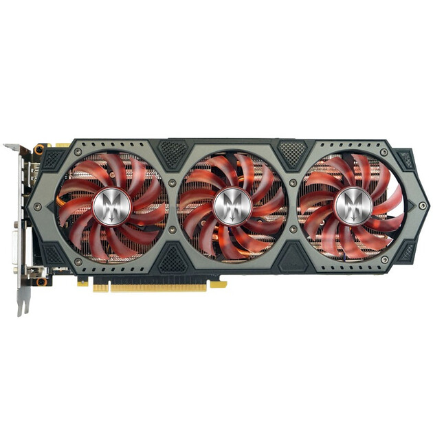 影驰(galaxy)gtx980 gamer 1228mhz(boost:1329mhz)/7000mhz 4g/256b