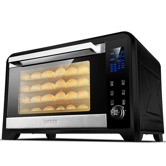 京东转卖ukoeoe6005e6500商用烤箱家用电烤箱60l大烤箱多功能台式烤箱