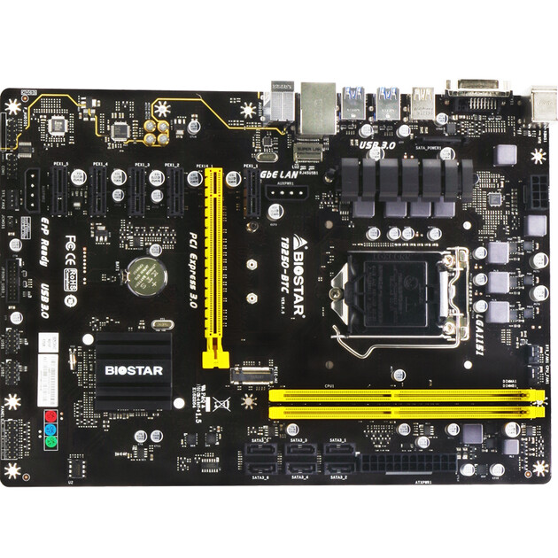 映泰(biostar)tb250-btc 主板 (intel b250/ lga 1151)