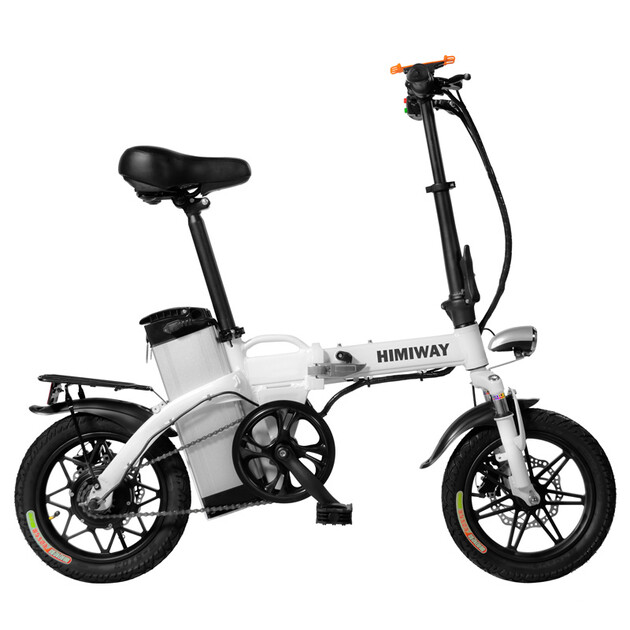 himiway电动自行车 折叠电动车锂电池成人电瓶车代驾单车.