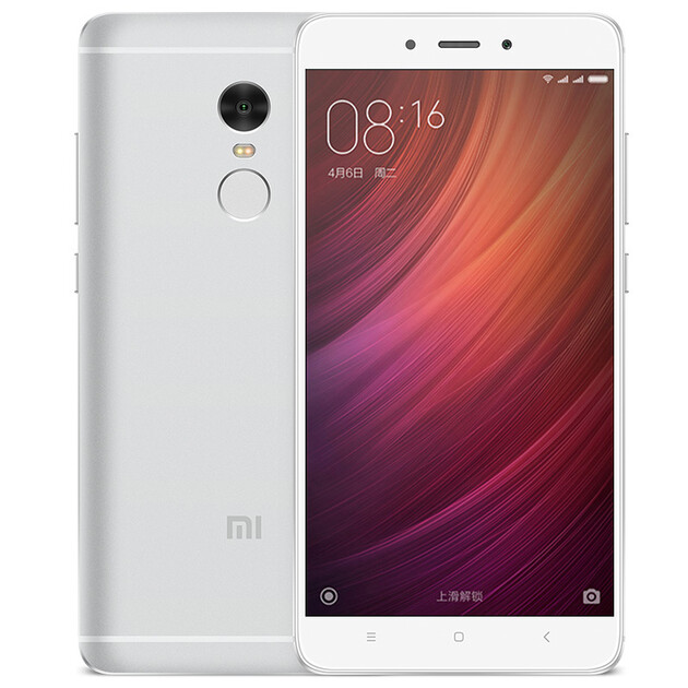 小米 红米note4 高配全网通版 3gb 64gb 银色 移动联通电信4g手机