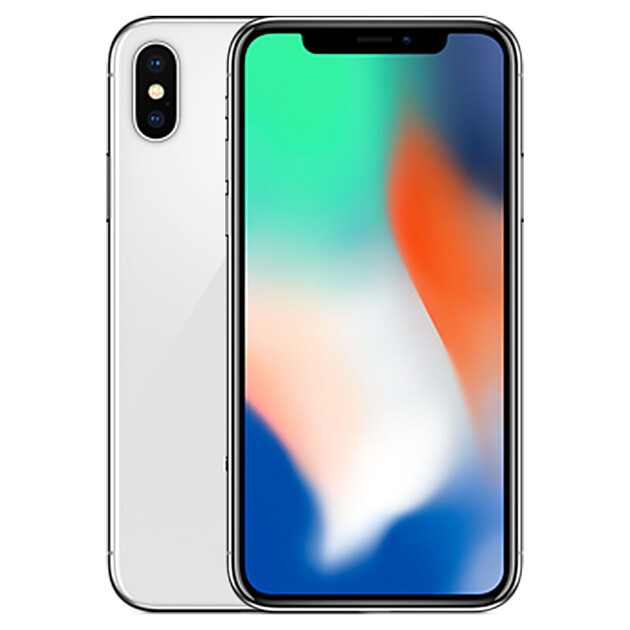 apple 苹果iphone x (a1865)全面屏手机 移动联通电信4g 银色 64gb