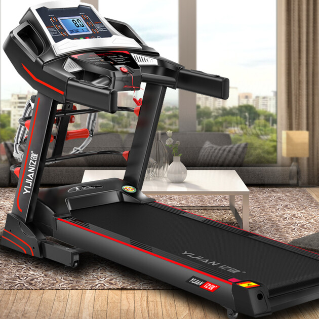 亿健跑步机f998静音可折叠家用 自助加油