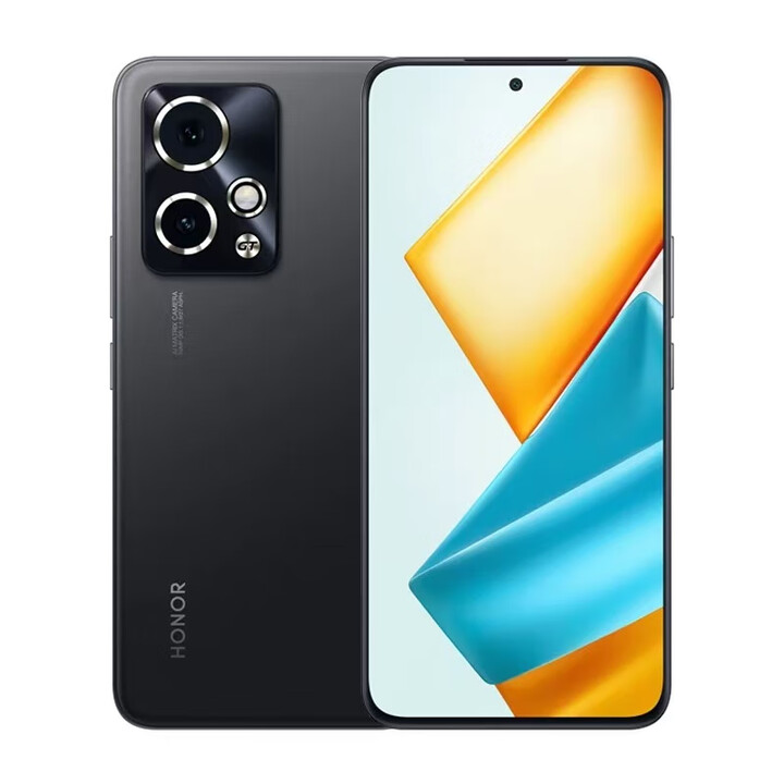 荣耀（HONOR）90GT 5G手机 第二代骁龙8+帧画引擎 荣耀绿洲护眼屏幕智能 星耀黑 12GB+256GB 星曜黑 5G通_12GB+256GB