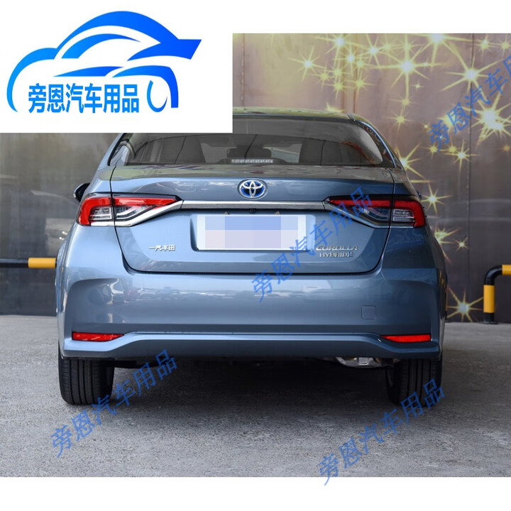 擎尾翼改装碳纤维压尾1923款卡罗拉天青石金属色丰田卡罗拉20192023款